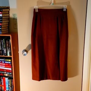 Long Brown Skirt